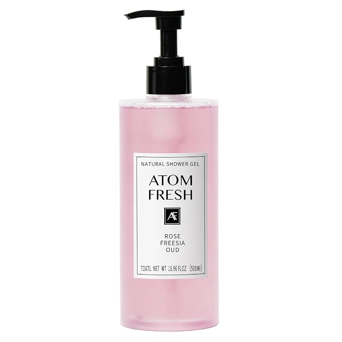 Atom Fresh Fine Fragrance Body Wash – Rose Freesia Oud Scent | Gentle by ATOMFRESHLAB