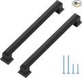 Ravinte Hardware 30 Pack Matte Black Cabinet Pulls, 6-1/4 Inch Hole Center Zinc by RavinteHardware
