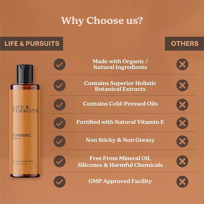 Life & Pursuits Turmeric Body Oil - Image 3