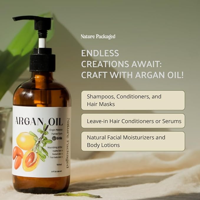 Argan Oil for Hair Growth Oil 8oz - Image 5