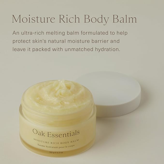 Oak Essentials Moisture Rich Body Balm | Ultra-Hydrating Body Cream - Image 2