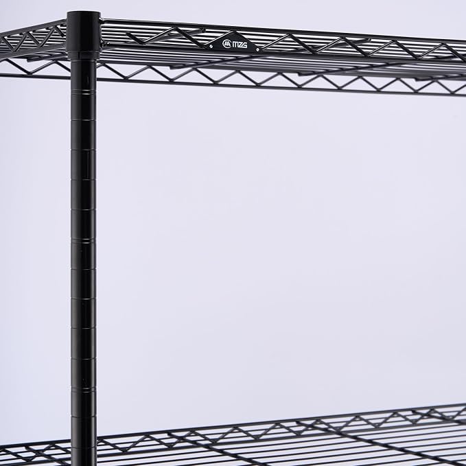 3 Tier Shelf Metal Storage Shelves Wire Rack Closet Organizers - Image 8