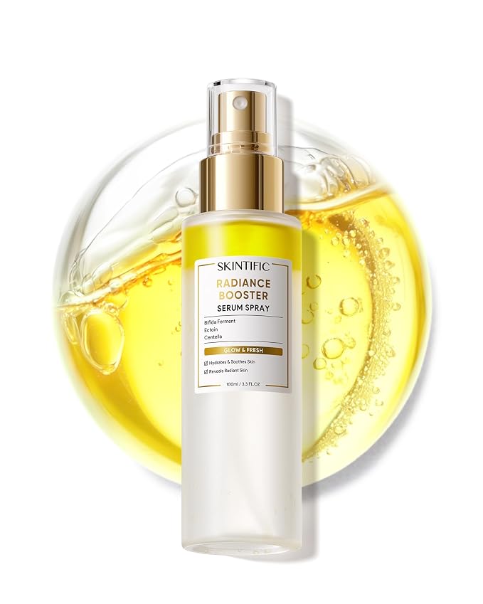 SKINTIFIC Radiance Booster Serum Spray, Hydrating Face Mist by SKINTIFIC