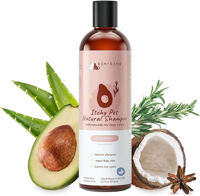 kin+kind Anti-Itch Dog & Cat Shampoo by kinkind