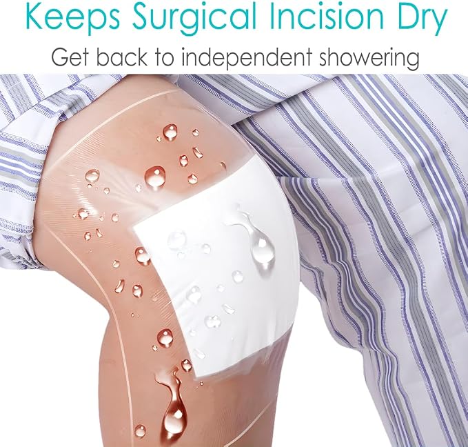 6"x6" Waterproof Shower Cover Incision Bandages - Image 4