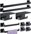 Bathroom Hardware Set 10 Piece Matte Black Bathroom Accessories Set SUS304 by TAUN