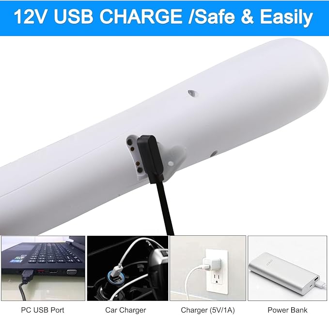 Portable Outdoor Shower, Handheld Electric Shower+8L Water Bag, IPX6 Waterproof - Image 8