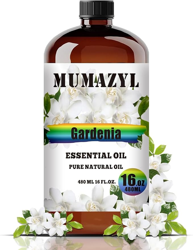 Gardenia Essential Oil, Gardenia Oil 16 Fl Oz 480ML by MUMAZYLESSENTIALOIL