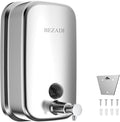 Commercial Soap Dispenser Stainless Steel Wall Mount by BEZADI