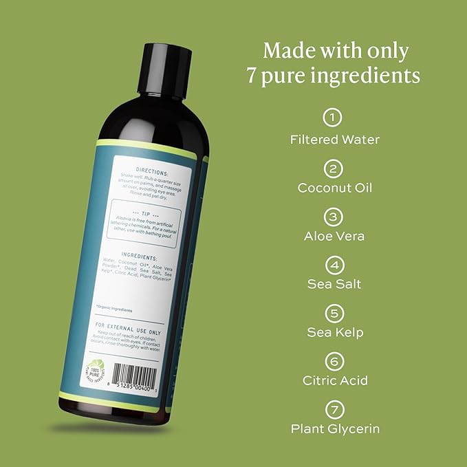 Aleavia Body Cleanse – Organic & All-Natural Prebiotic Body Wash - Image 4