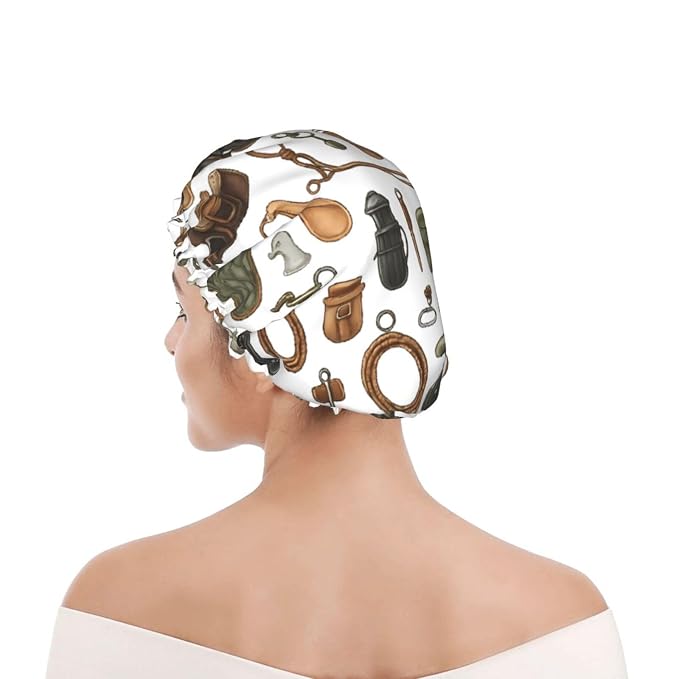 Equestrian Equipment Shower Cap - Image 8