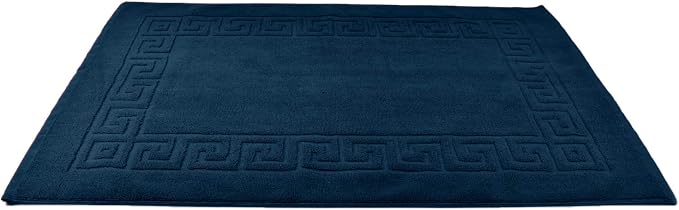 DAN RIVER Greek Cotton Bath Mats Set of 2 – Not a Bathroom Rug, Ultra Soft - Image 7