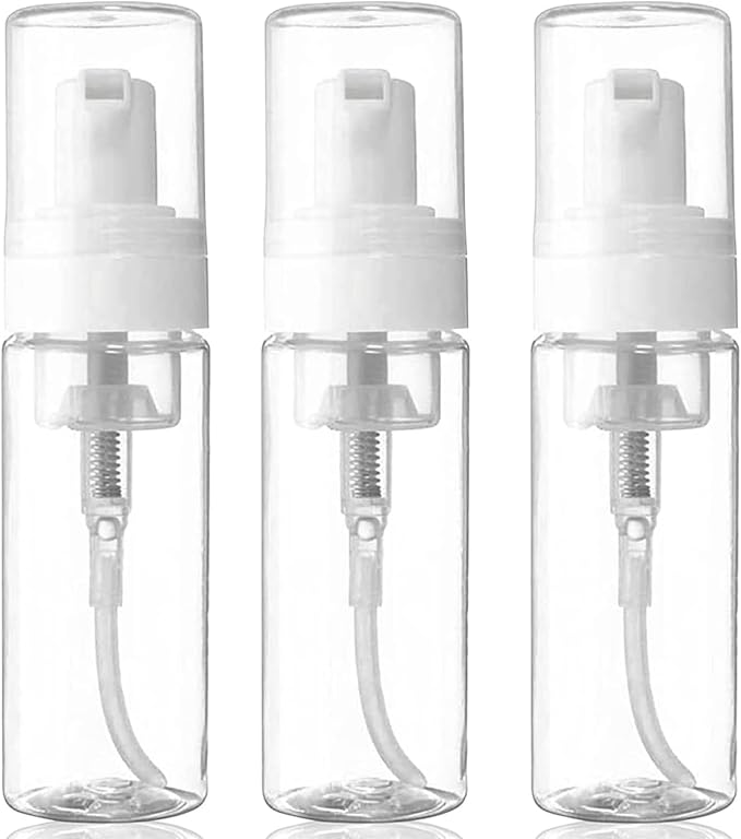3-Pack Travel-Sized Foaming Pump Bottles by VIGORPATH