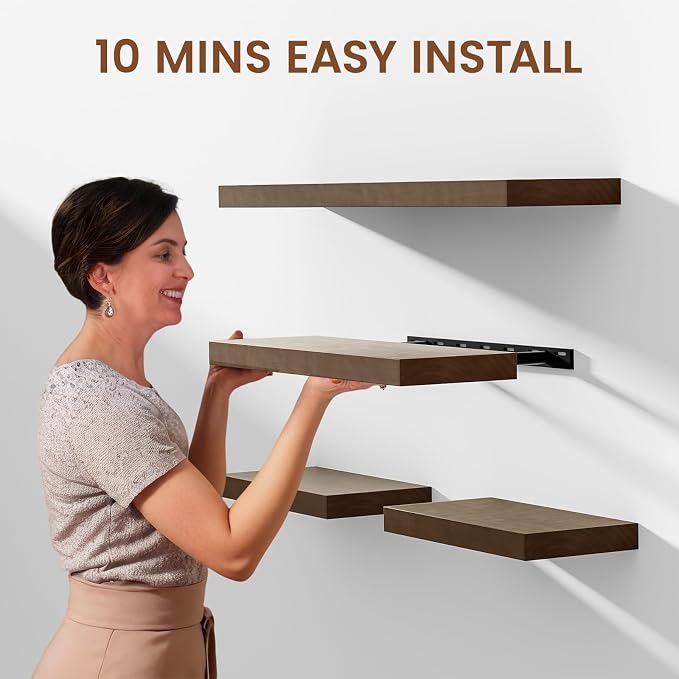 Heimlove 24 inch Floating Shelves - Image 5