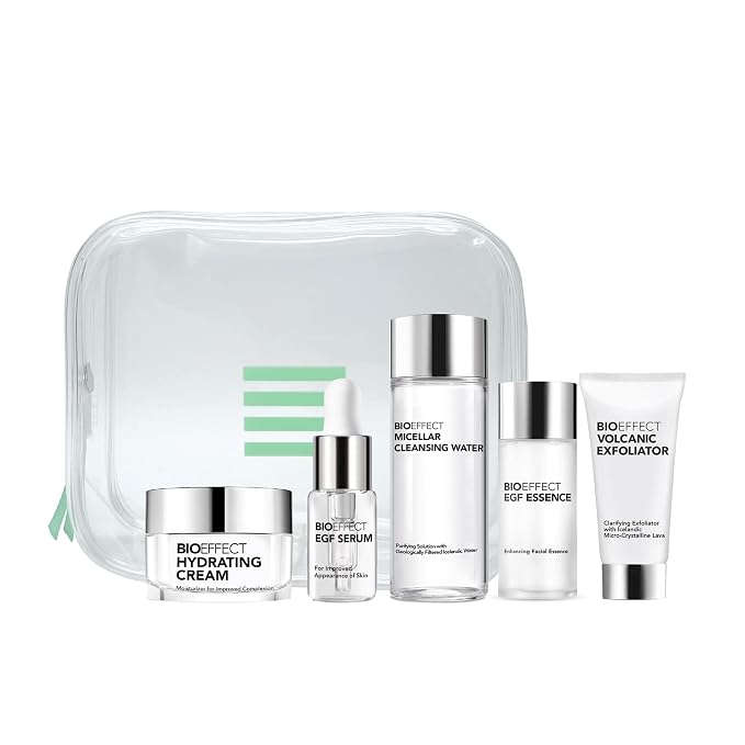 Bioeffect EGF Skincare Set of 5 Deluxe Samples, On the Go Kit to Experience a - Image 2