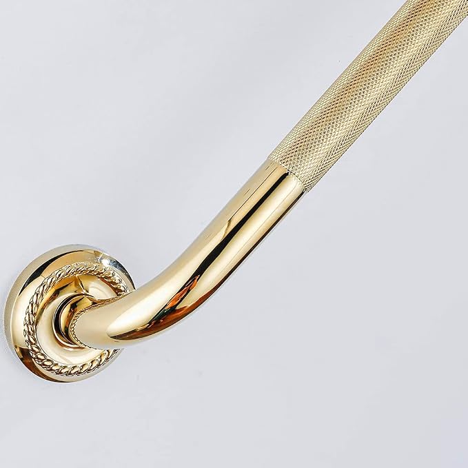 Textured Shower Grab Bar, 18-Inch Bathroom Support Rails, Stylish Anti-Slip - Image 8