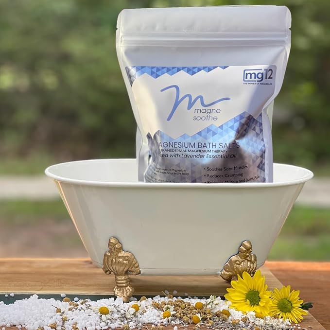 2.2lb MagneSoothe Lavender Magnesium Bath Salt - Image 2