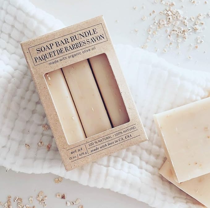 Olivia Care Exfoliating Bar Soap Pack by – 100% Natural & Organic - Image 5