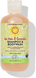California Baby Tea Tree & Lavender Baby Wash + Baby Shampoo | 100% Plant-Based by CaliforniaBaby