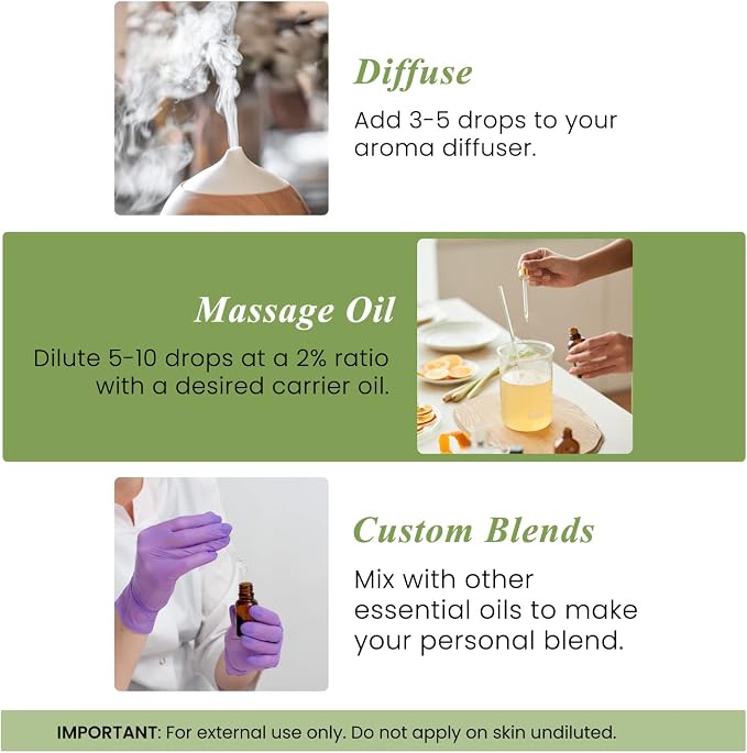 Handcraft Blends Palmarosa Essential Oil – Huge 4 Fl Oz – 100% Pure and Natural - Image 6