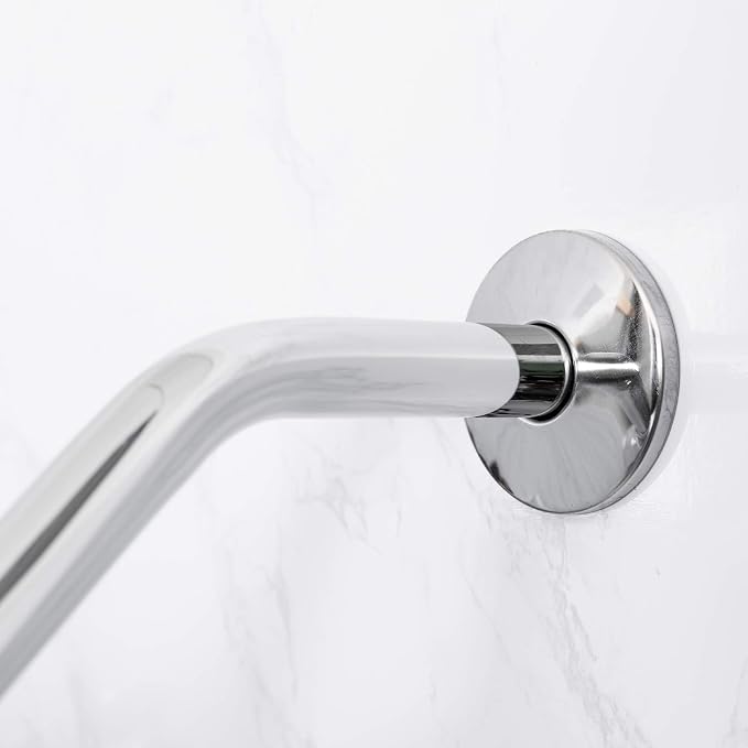 VETTA 8 Inch Shower Arm and Flange, Stainless Steel Construction, Shower Head - Image 6