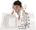 Ella Capri 30"x52" Acrylic Air and Hydro Massage and Heated Seat Walk-In Bathtub by ELLASBUBBLES