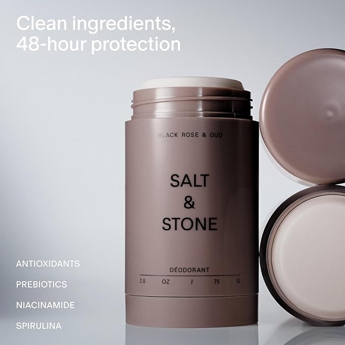 Salt & Stone Signature Scent Duo Set | 48 Hour Aluminum-Free Deodorant & - Image 4