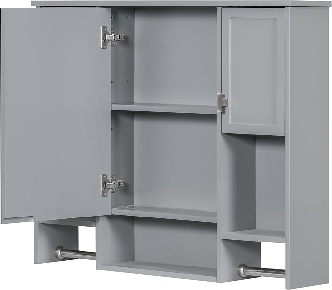 Bathroom Medicine Cabinet, Wall Mounted Bathroom Storage Cabinet - Image 5