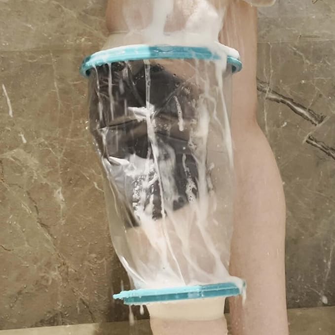 Cast Covers for Shower Leg, Waterproof Cast Cover for Showering, Knee Surgery - Image 6