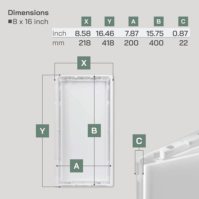 Vent Systems 8x16 Access Panel - Image 2