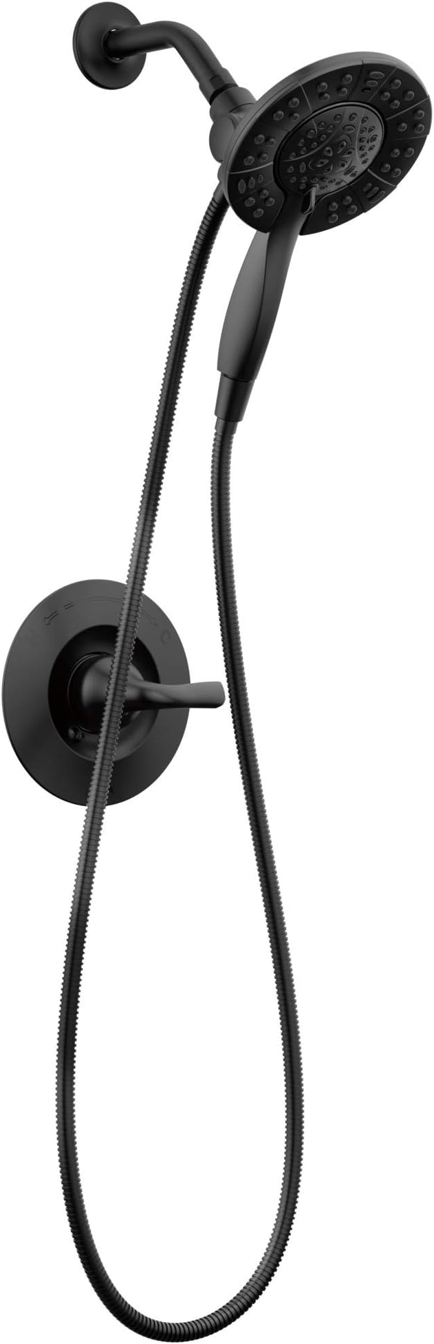 Delta Arvo 14 Series Matte Black Shower Faucet Set by DeltaFaucet