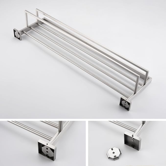 KOKOSIRI Towel Rack 32-Inch Bathroom Towel Shelves - Image 6