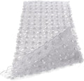 WELTRXE Non Slip Bathtub Mat 35 x 16 Inches Pebbles Shower Mats by WELTRXE