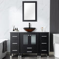 LUCKWIND 48" Bathroom Vanity Sink Combo, 24-inch Main Cabniet by LUCKWIND