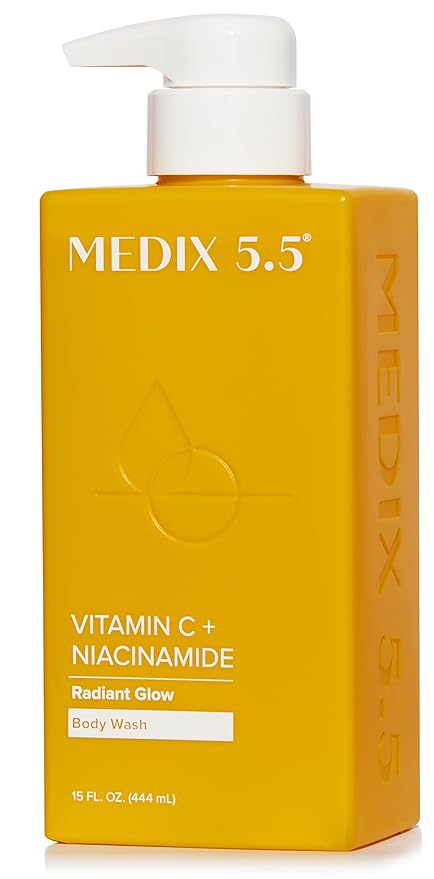 Medix 5.5 Radiant Glow Vitamin C Body Wash W/Niacinamide | Citrus Scented by Medix55