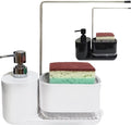 Dish Soap Dispenser & Sponge Holder 3-in-1 by Unknown
