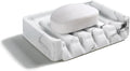 SunnyPoint Classic Kitchen, Bathroom Faux Marble Soap, Sponge Dish Drainer by SunnyPoint