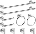 Newfun 10-Pieces Bathroom Hardware Set, Includes 24 Inch Towel Racks by Newfun