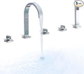 High Arc 5 Hole Roman Tub Filler by HAMOLER