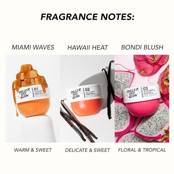 Holler And Glow Miami Wave Salted Caramel Body Butter, Body Butter - Image 5