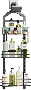 Orimade Adjustable Anti-slip Shower Caddy over Head, Rustproof Bathroom Hanging by Orimade
