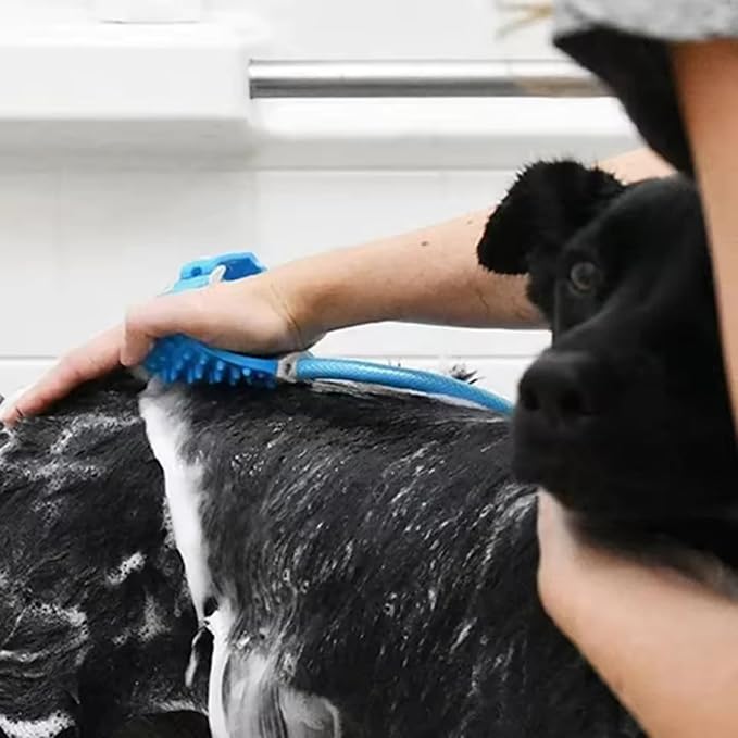 Pet Shower Brush Sprayer Dog Bath Sprayer Cat Grooming Tool – Adjustable Wrist - Image 8