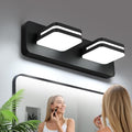 360° Rotate LED Dimmable Bathroom Vanity Light Fixtures, 1000LM Acrylic Matte by Torondo