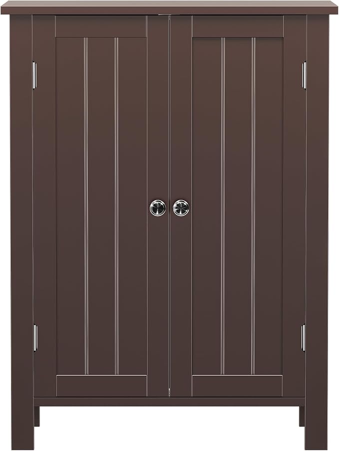 SUPER DEAL Modern Bathroom Floor Storage Cabinet - Image 7