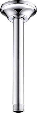 BESTILL 8 Inch Ceiling Mount Rain Shower Head Arm and Flange by BESTILL
