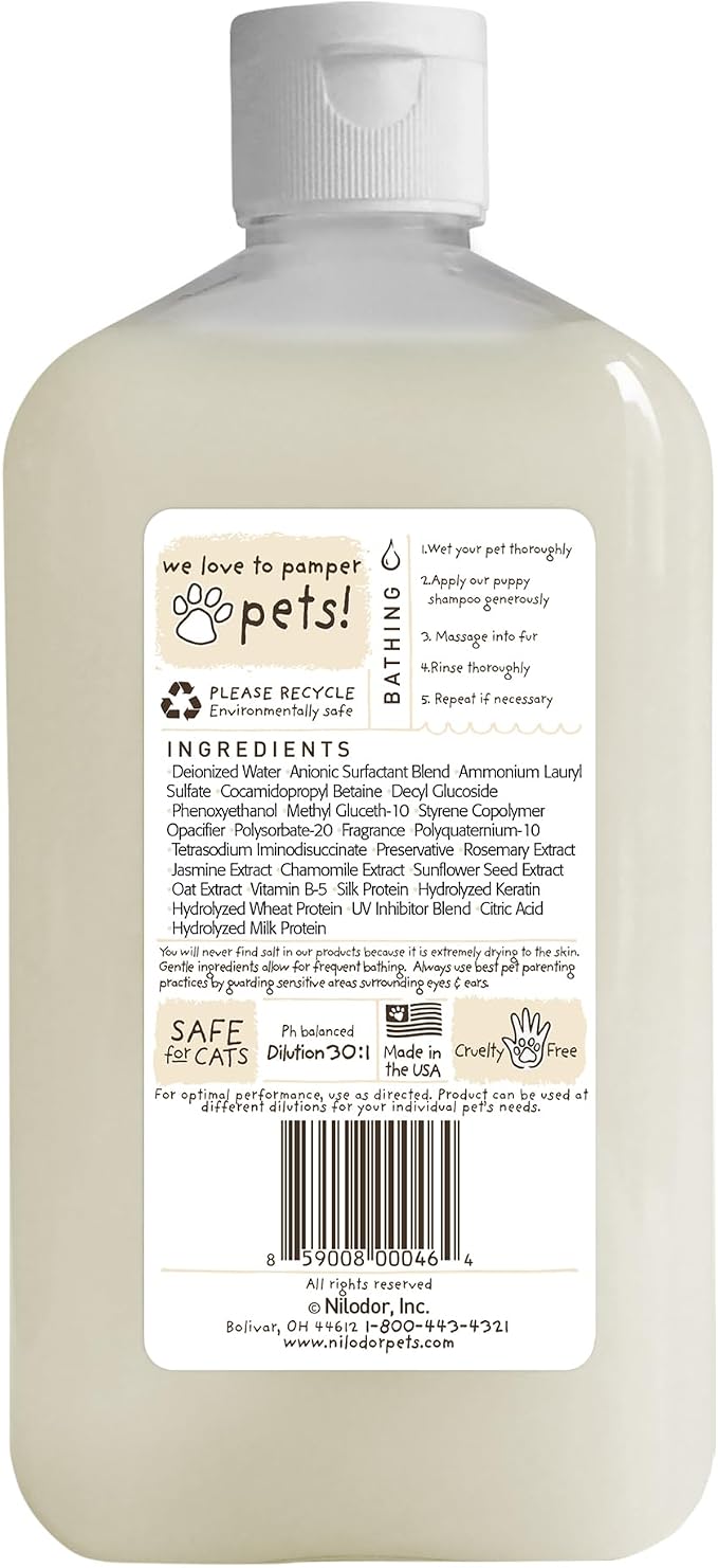 Bobbi Panter Puppy Dog Shampoo, Milk & Honey Fragrance, Nourishing & Gentle - Image 7