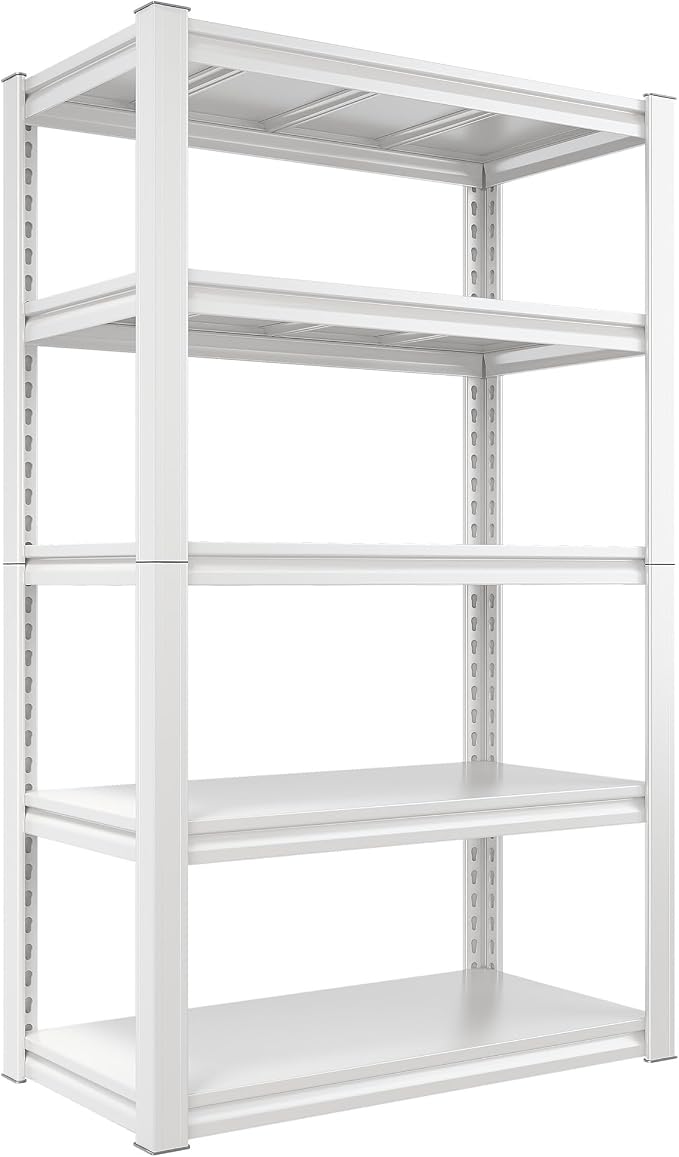 Raybee Garage Shelving, 2000LBS Storage Shelves, 5 Tier Adjustable Heavy Duty - Image 8