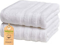 Cotton Bath Towel – Large 30x60 Inches, Thick & Absorbent Towel by Velqora