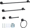 Bathroom Hardware Set Oil Rubbed Bronze Towel Bar 5 Piece by Designchangeslife