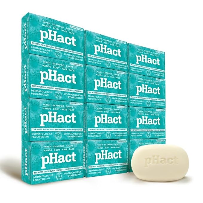 ANDREW LESSMAN pHact Moisture-Rich, Soap-Free Cleansing Bar. Natural Skin pH. - Image 2